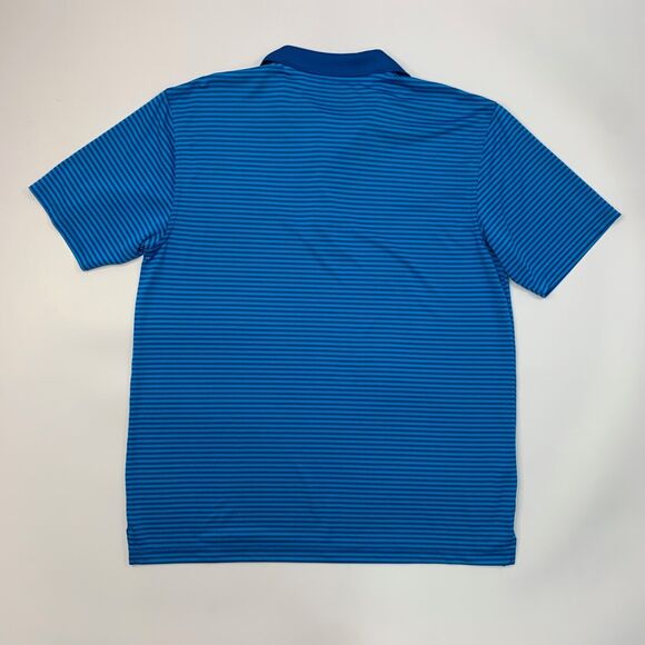 PGA Tour Polo Shirt Mens XL Extra Large Pacific Airflux Striped Performance Golf - Picture 8 of 11